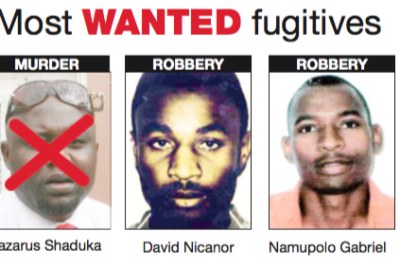 Namibia's most wanted.