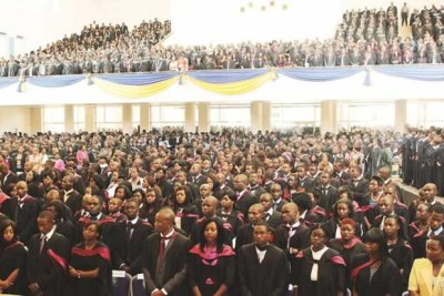 A graduation ceremony at National University of Sciences and Technology in Bulawayo (file photo).