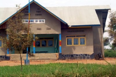 Bureau administratif du territoire de Beni (Nord-Kivu). 22/03/2016.