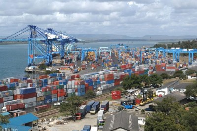 Mombasa Container Terminal.