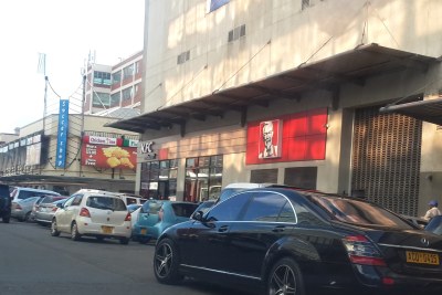 Fast-food outlets in Harare.