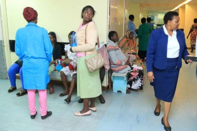 A maternity ward at Kenyatta National Hospital (file photo)