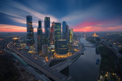 Moscow's international business centre.