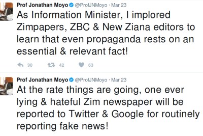 Minister Moyo Moyo rails against The Herald.