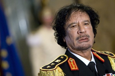 Late Muammar Gaddafi