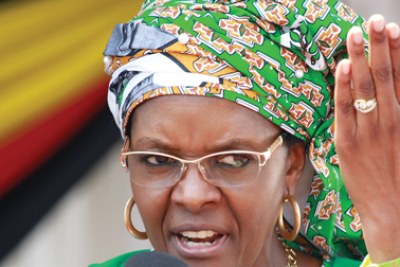 Zimbabwe's first lady Grace Mugabe (file photo).