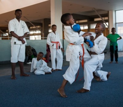 Karate Much More Than a Sport for Khayelitsha Kids