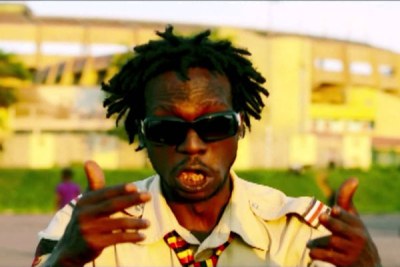 Ugandan rapper Denis Galiwango aka Dizzy Nutts. He was killed by a speeding car in the early hours of Monday morning.