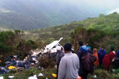 A small aircraft has crashed at Empaakai Crater in the Ngorongoro Conservation Area Authority.