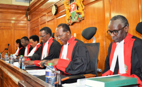 Image result for supreme court judges in kenya corruption
