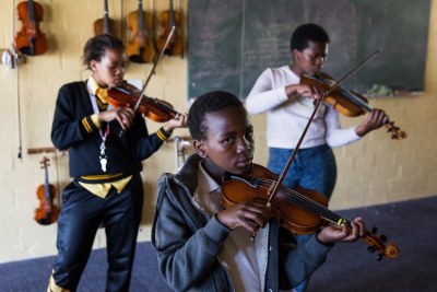 Meet Masiphumelele's Budding Violinists