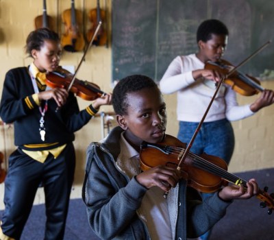 Meet Masiphumelele's Budding Violinists