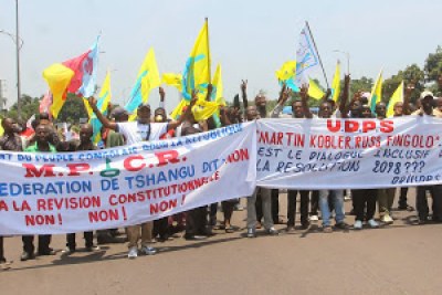 Marche de l’opposition congolaise