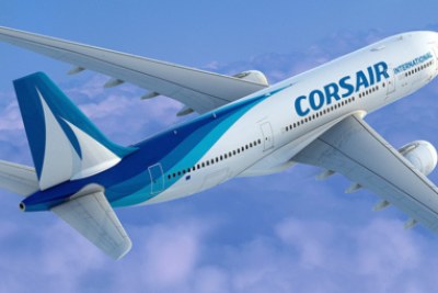 Un avion de la compagnie Corsair