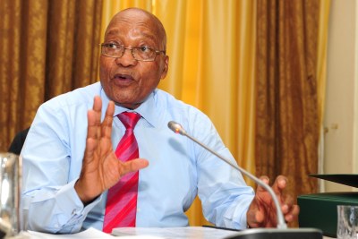 President Jacob Zuma at the Extended Cabinet Meeting (Lekgotla) taking place from today, 31 January to 02 February 2018 at the Sefako M. Makgatho Presidential Guesthouse, in Pretoria.