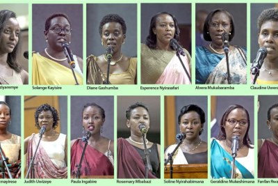 The women in Paul Kagame's new Cabinet.