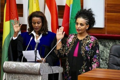 The House of Peoples` Representatives appointed Birtukan Mideksa as the new Chairperson of the National Electoral Board today.