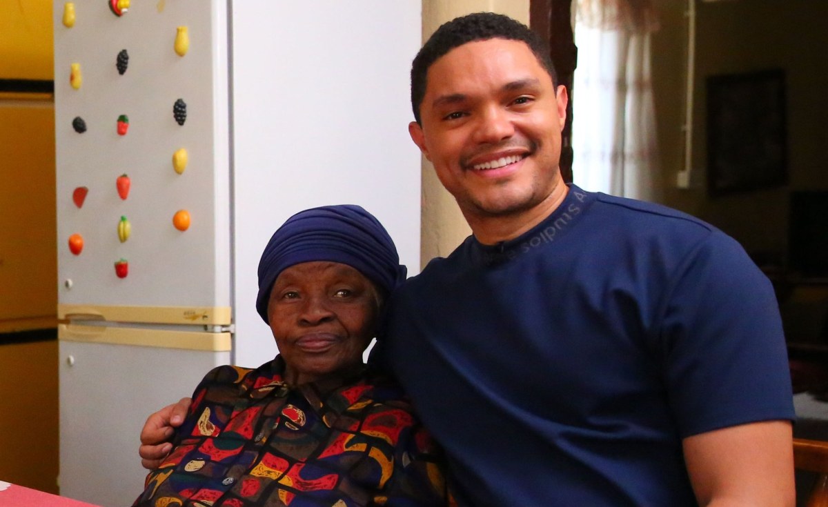 Watch Heartwarming Video of Trevor Noah and his Gogo in