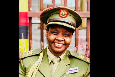 Anti-corruption chief Lt. Col. Edith Nakalema (file photo)