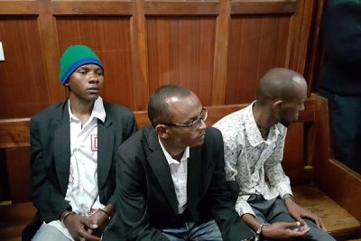 The three convicts found to have participated in the Al-Shabaab attack that left 148 people dead at Garissa University in 2015.