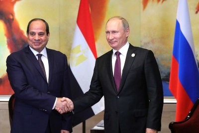 Le président russe Vladimir Poutine et le président égyptien Abdel Fattah al-Sissi s’exprimeront lors de la session plénière « Russie-Afrique : mettre en œuvre le potentiel de coopération ».