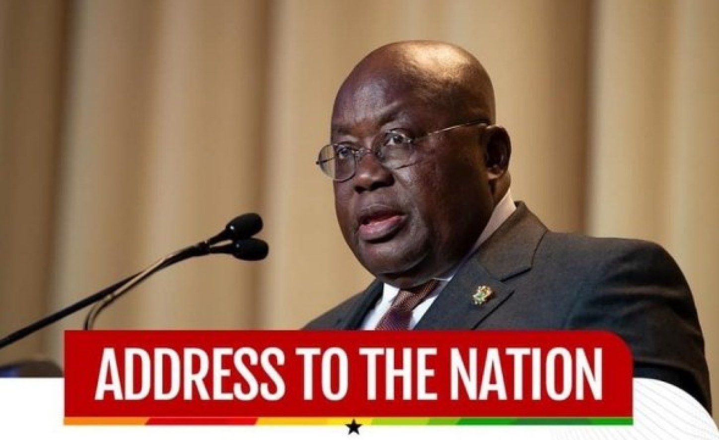 Ghana Address To The Nation By President AkufoAddo On Updates To