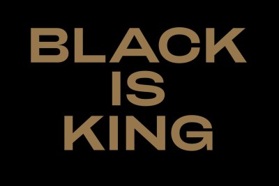 Black is King poster.