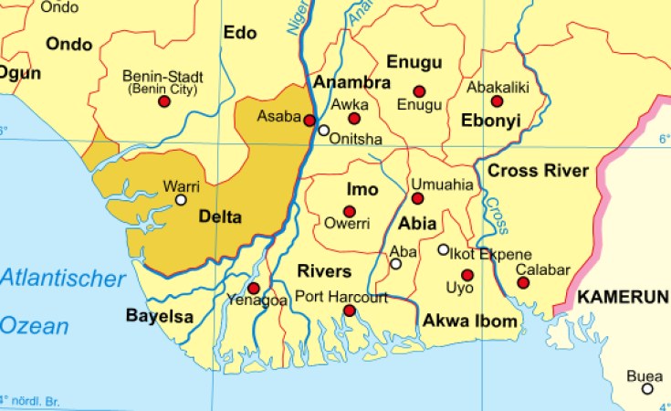 Niger Delta Map In Nigeria Nigeria: How Young People In The Niger Delta Are Being Left Out Of  Development - Allafrica.com