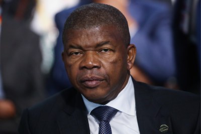 President of Angola João Lourenço (file photo).