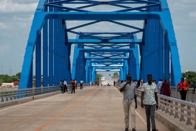 Le tout nouveau Freedom Bridge à Juba