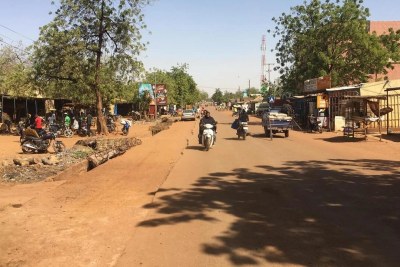 Une rue de Kaya, au Burkina Faso (image d'illustration).