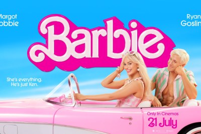 Barbie promotional poster.