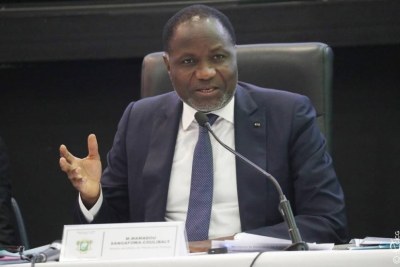 Mamadou Sangafowa-Coulibaly, ministre des Mines, du Pétrole et de l’Energie.