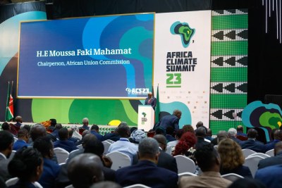 Allocution de Moussa Faki Mahamat, Président de l'Union Africaine lors du Sommet africain sur le climat