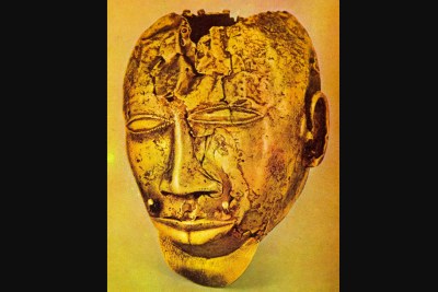 Golden mask property of Asantehene, Kofi Karikari (file photo).