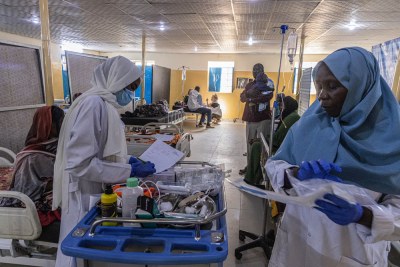 Zalingei teaching hospital emergency department, Zalingei, Central Darfur state, Sudan.